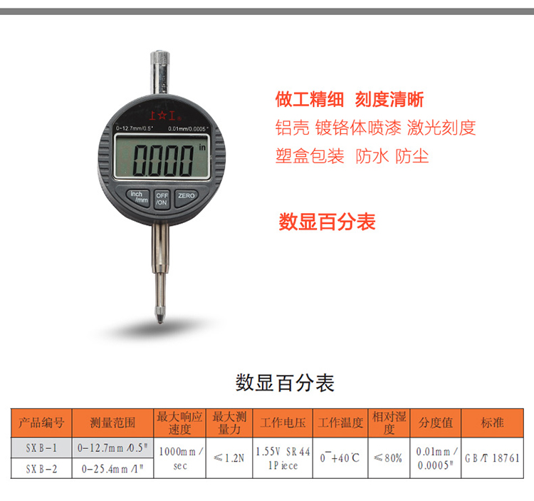 大量程百分表 大量程指示表 指針百分表0-30 表面直徑60分度值0.01(0級)使用操作（大量程百分表 大量程指示表 指針百分表0-30 表面直徑60分度值0.01(0級)功能特點(diǎn)）(圖7)