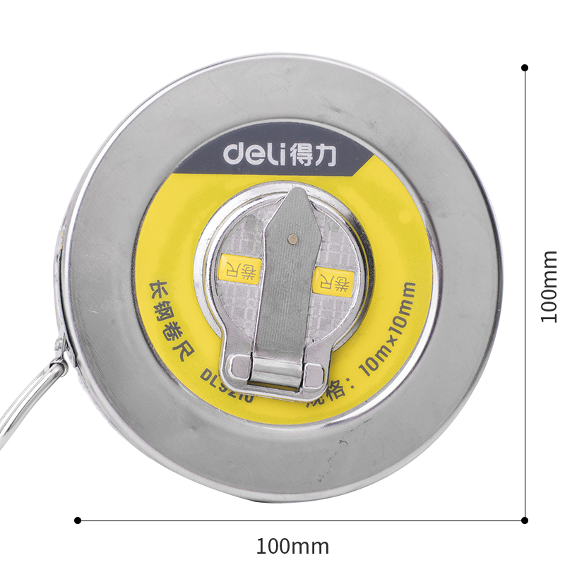 得力 盒式鋼卷尺10米20米30米50米鋼帶軟尺 測量尺子10米DL9210使用操作（得力 盒式鋼卷尺10米20米30米50米鋼帶軟尺 測量尺子10米DL9210功能特點(diǎn)）(圖10)
