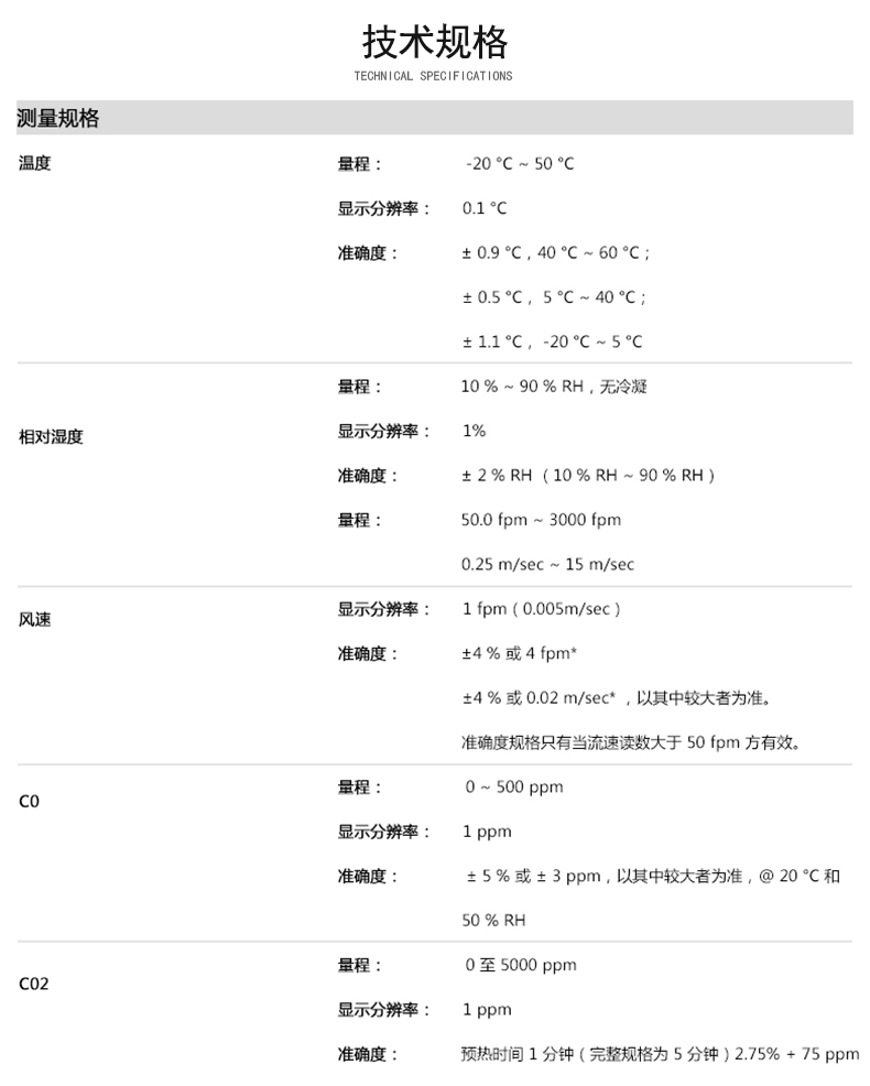 福祿克 多功能環(huán)境測(cè)量?jī)xFLUKE F975 二氧化碳一氧化碳濕度露點(diǎn)環(huán)境測(cè)量?jī)x使用操作（福祿克 多功能環(huán)境測(cè)量?jī)xFLUKE F975 二氧化碳一氧化碳濕度露點(diǎn)環(huán)境測(cè)量?jī)x功能特點(diǎn)）(圖16)