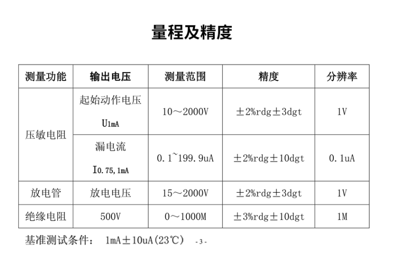 UT506A SPD現(xiàn)場(防雷元件測試儀)使用操作（UT506A SPD現(xiàn)場(防雷元件測試儀)功能特點）(圖2)