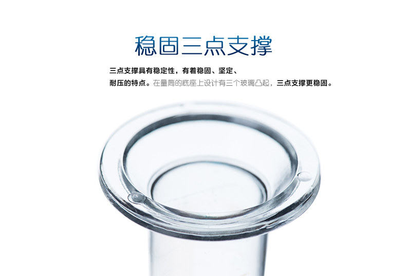 玻璃量筒50ml 清晰刻度量筒 刻度量杯使用操作（玻璃量筒50ml 清晰刻度量筒 刻度量杯功能特點(diǎn)）(圖3)