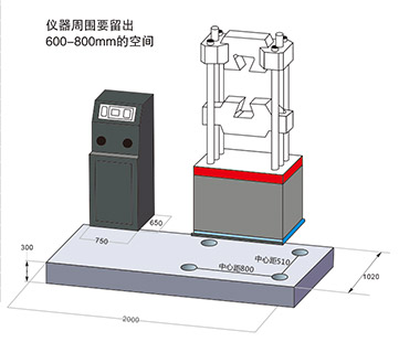 WAW-600B 型電液伺服**材料試驗(yàn)機(jī)(圖4)