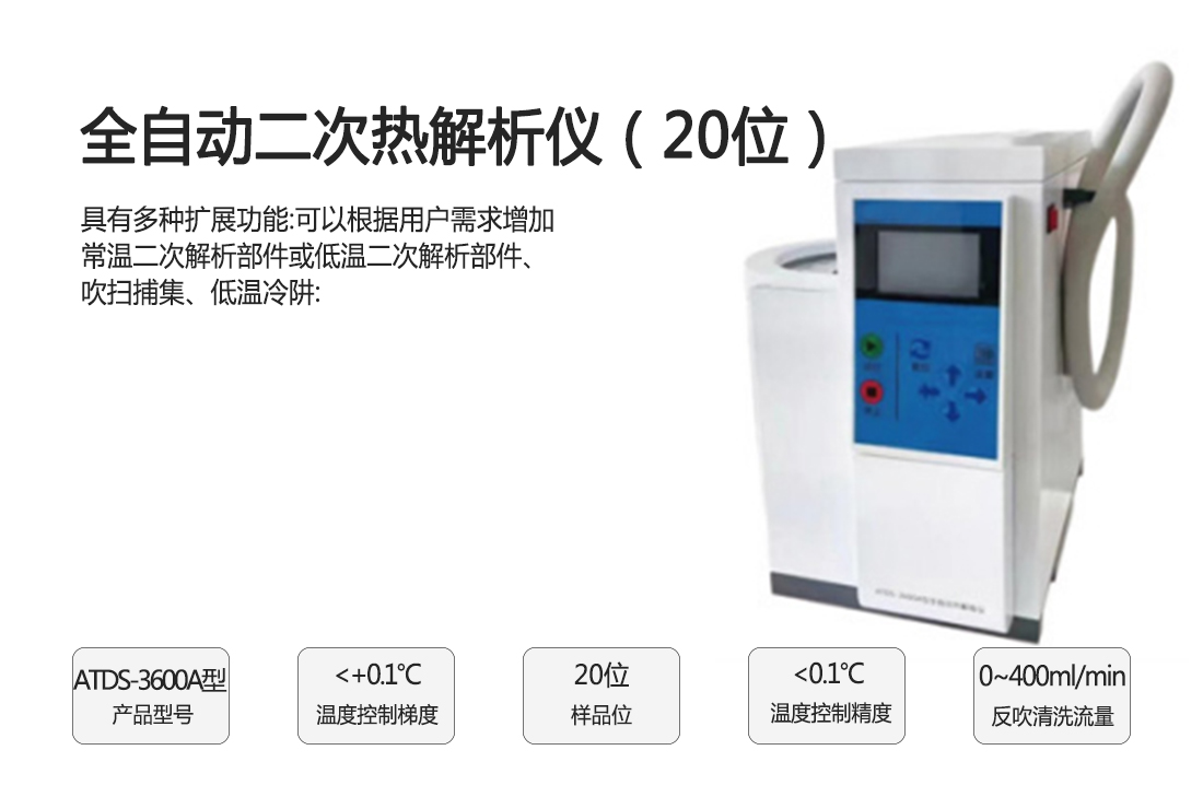 ATDS-3600A全自動二次熱解析儀